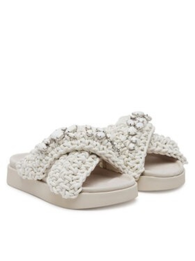 Inuikii Klapki Woven Stones 70104-106 1100 Biały