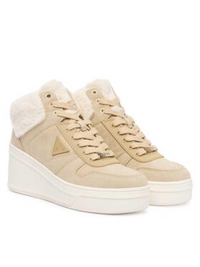 Guess Sneakersy FLFRFR SUE12 Beżowy