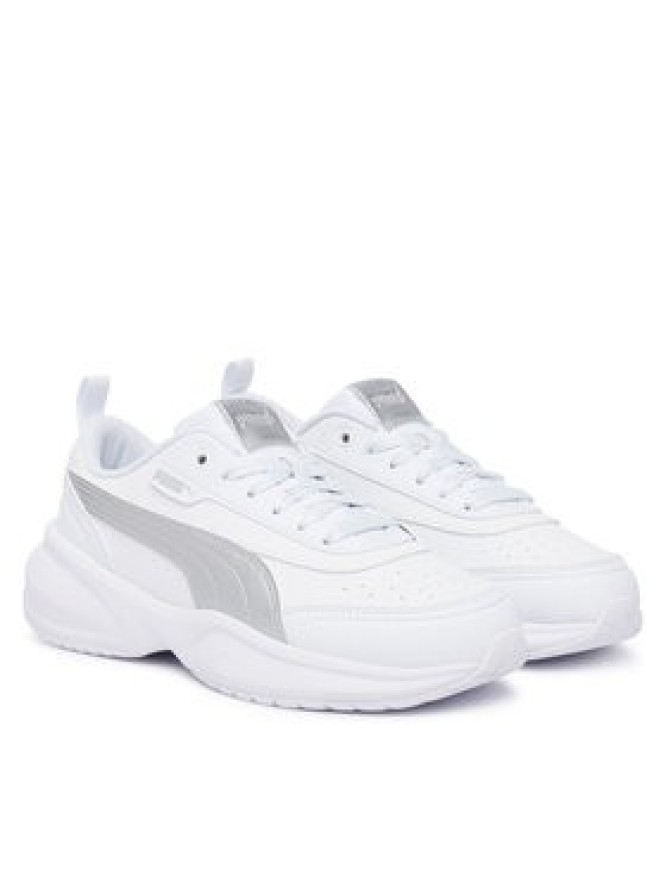 Puma Baleriny Cilia 2 Mode Metallic Glam 408272 02 Biały