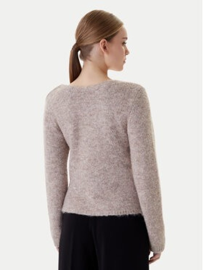 ONLY Sweter Zaggie 15376349 Beżowy Regular Fit