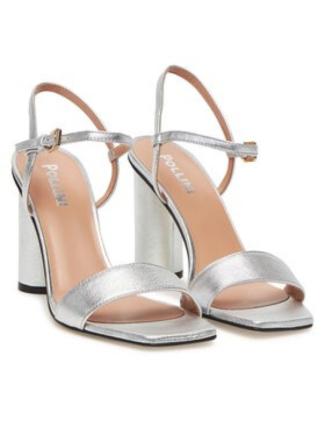 Pollini Sandały SA16328C0MTH0902 Srebrny