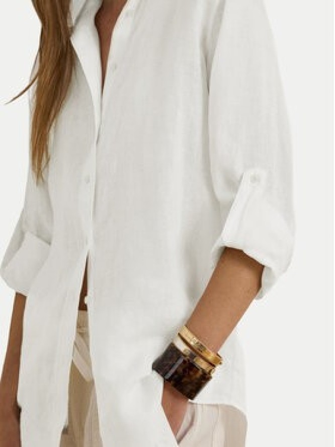 LAUREN RALPH LAUREN Koszula 200782777001 Biały Relaxed Fit
