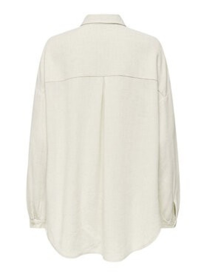 ONLY Koszula Siesta 15347208 Beżowy Oversize