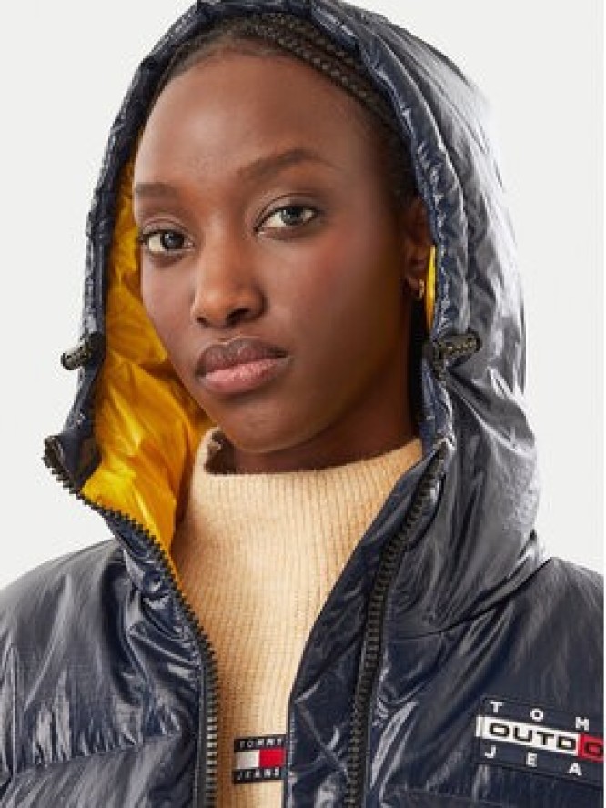 Tommy Jeans Kurtka puchowa Alaska DW0DW23802 Granatowy Oversize