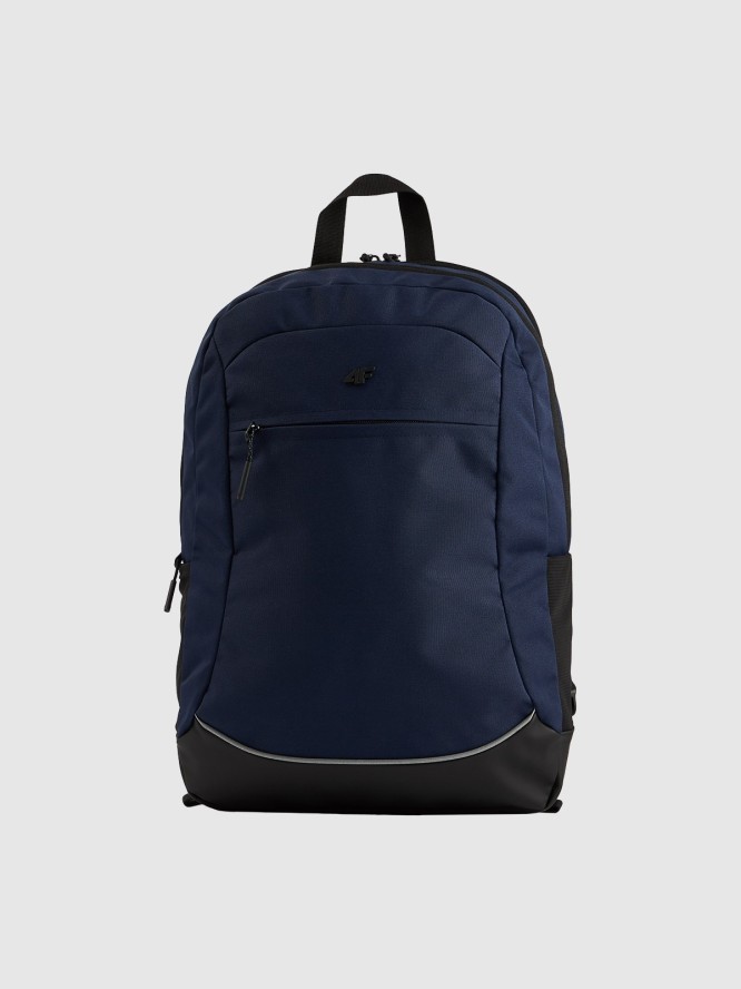 4F Plecak miejski (20 L) z kieszenią na laptop - granatowy Uniwersalny