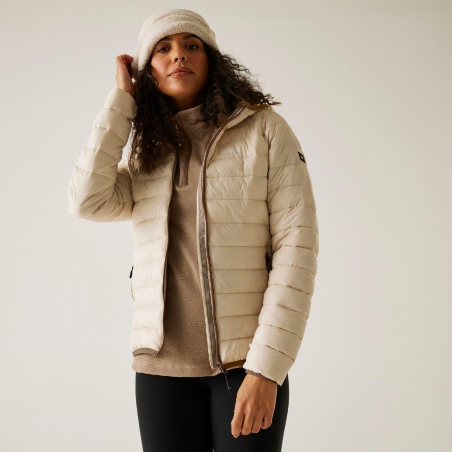 Marizion Damska kurtka turystyczna z przegrodami z kapturem