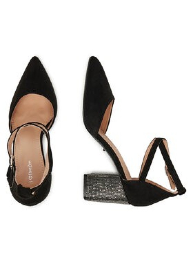 DeeZee Czółenka DZ0068 Czarny