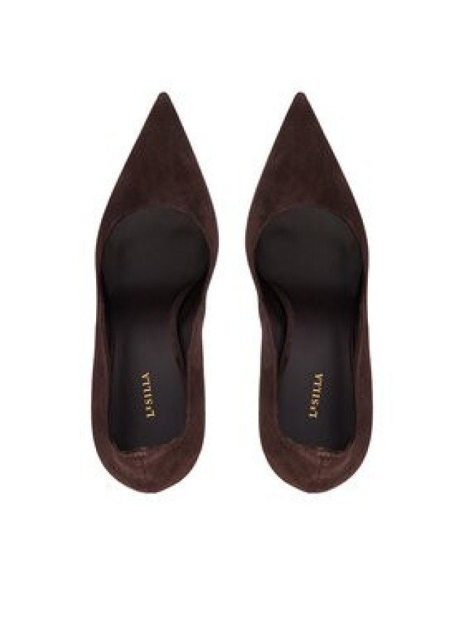 Le Silla Szpilki 2102R100R1PPVEL Brązowy