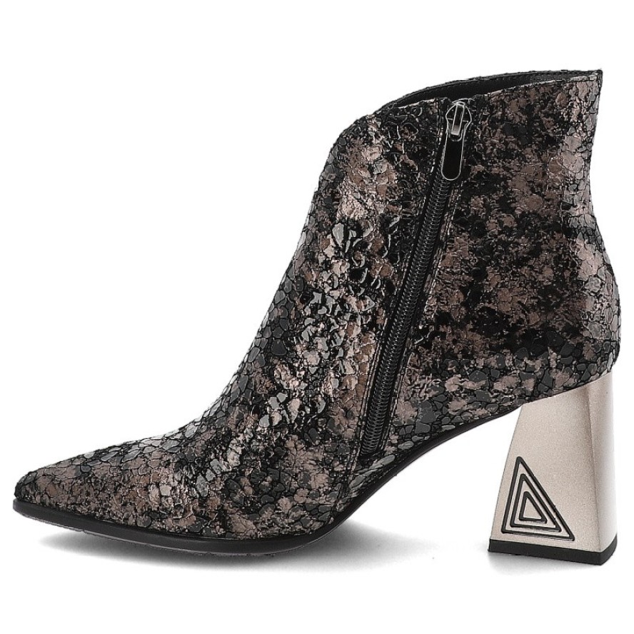 Czarne Botki S.Barski Eleganckie Obuwie Damskie Premium