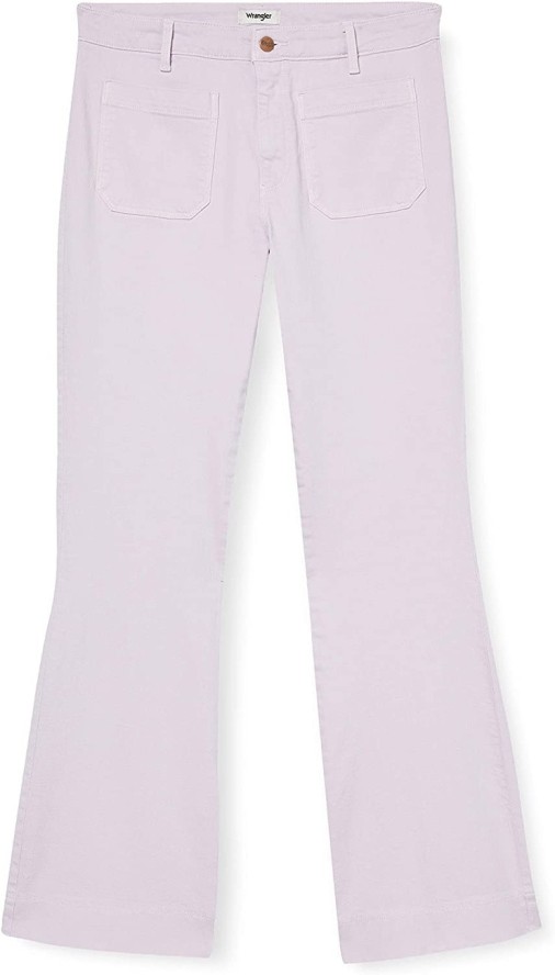 SPODNIE DAMSKIE WRANGLER FLARE LAVENDER HAZE W233MHP14 112127853