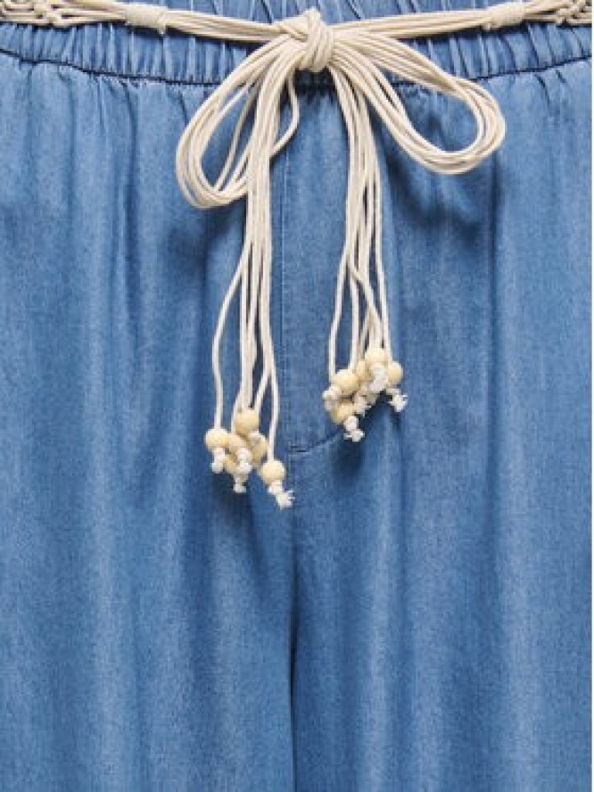 ONLY Spodnie materiałowe Bea Hw 15375507 Niebieski Wide Leg