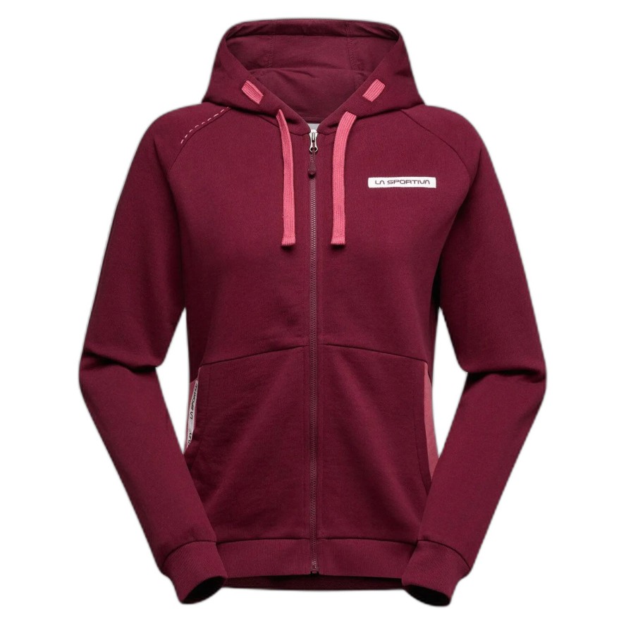 Damska bluza z kapturem full zip La Sportiva Kaos