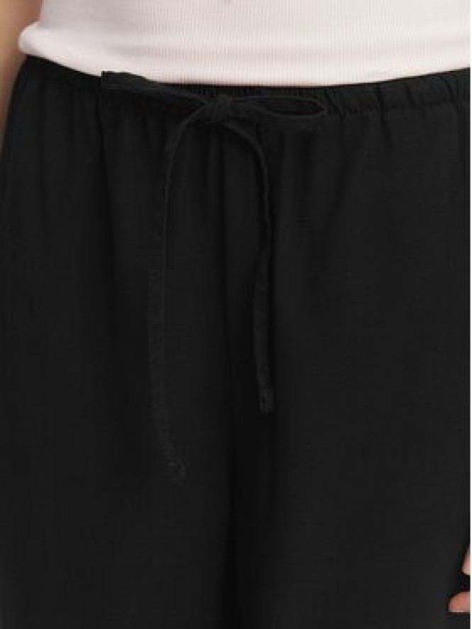 ONLY Spodnie materiałowe Laris 15364313 Czarny Relaxed Fit