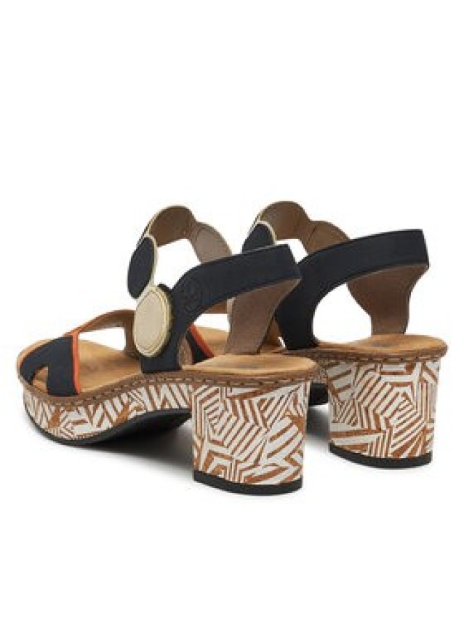 Rieker Sandały CEO-63876-90 Kolorowy