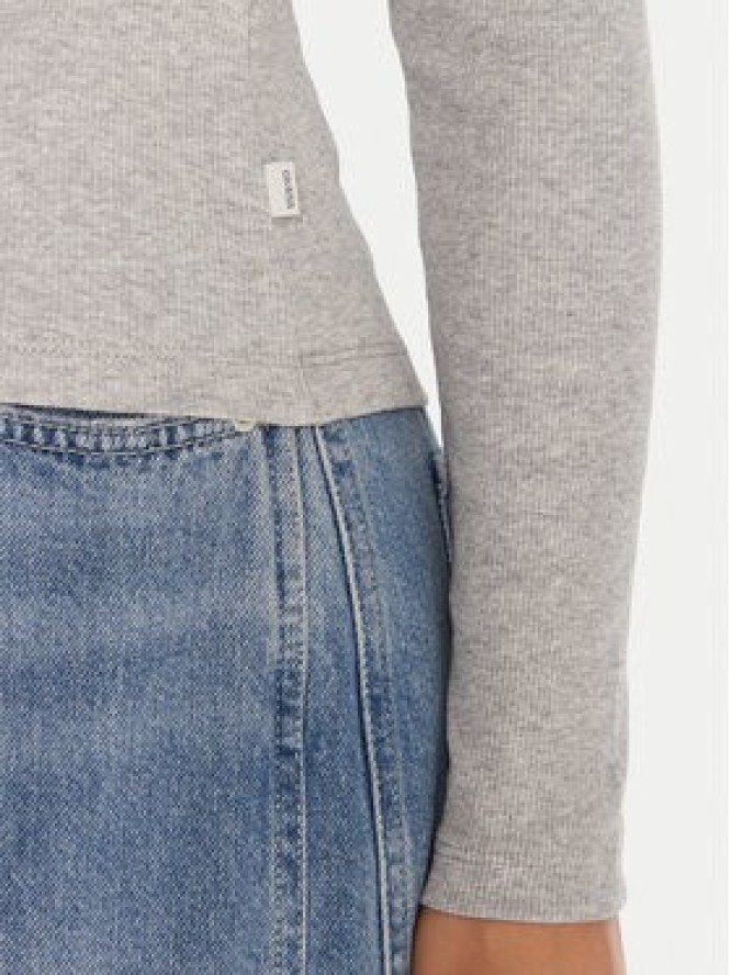 Guess Jeans Golf W5BP23 KA0H1 Szary Slim Fit