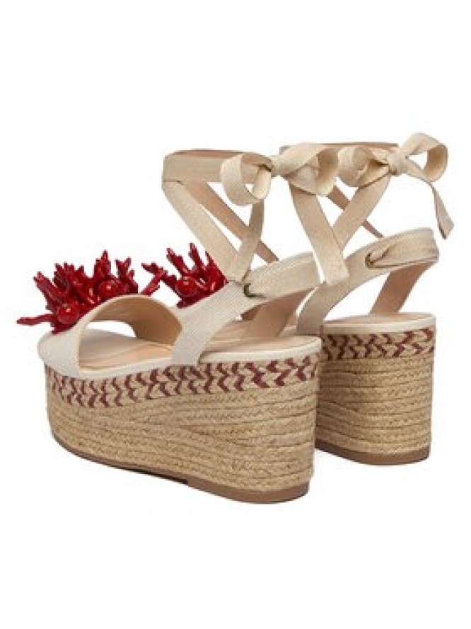 Liu Jo Espadryle Bali 02 SA6085 T6948 Kremowy