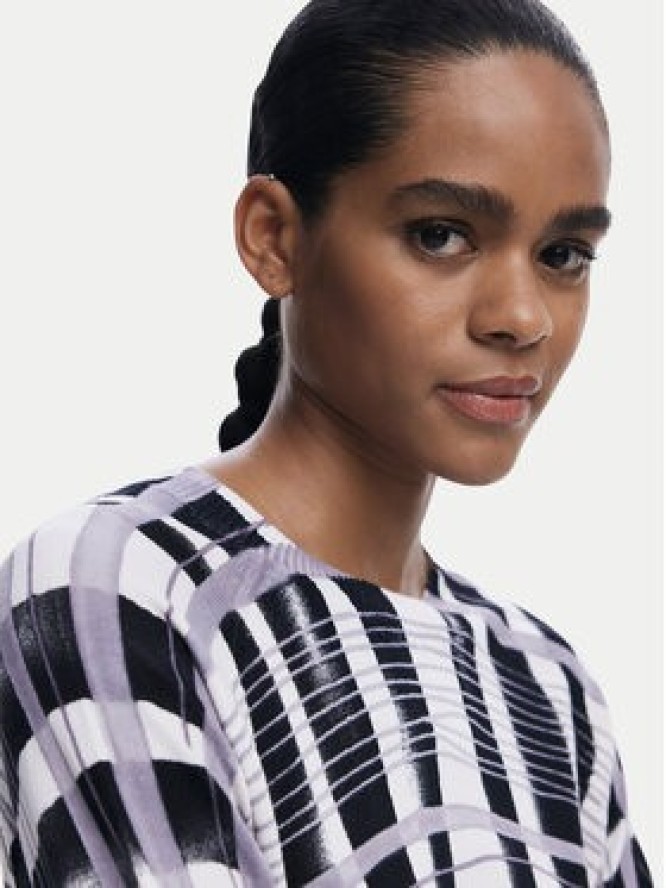 Desigual Sweter Noruega 25WWJF41 Czarny Regular Fit