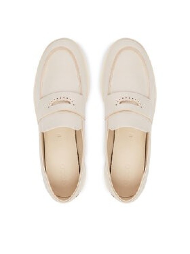 ECCO Loafersy Metropole Vienna 23133301378 Beżowy