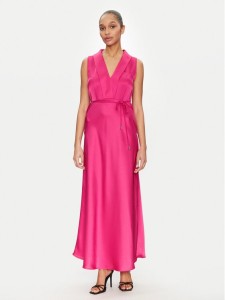 LOLA CASADEMUNT Sukienka wieczorowa LS2516023 Różowy Regular Fit
