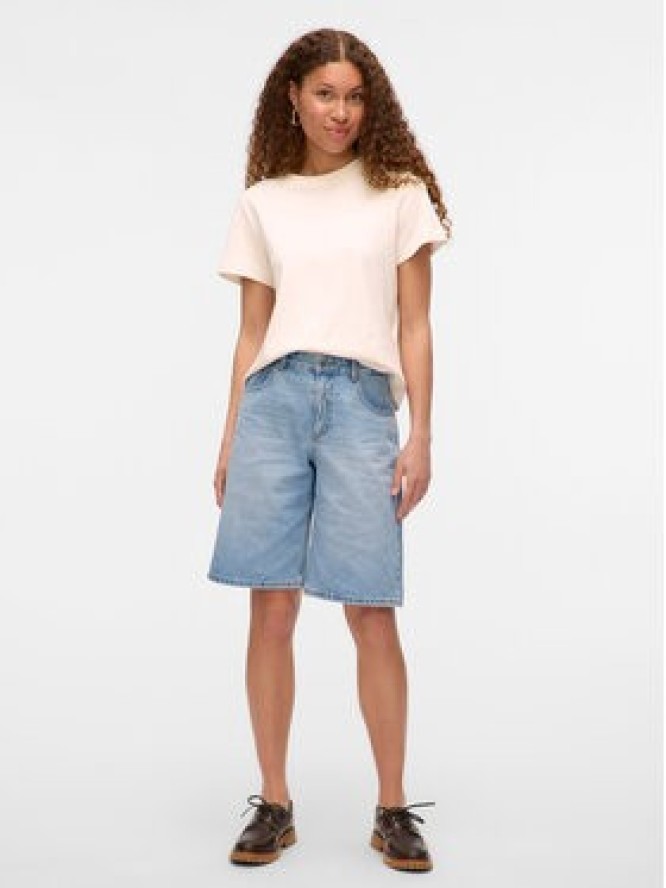 Vero Moda Szorty jeansowe Raila 10334376 Niebieski Loose Fit