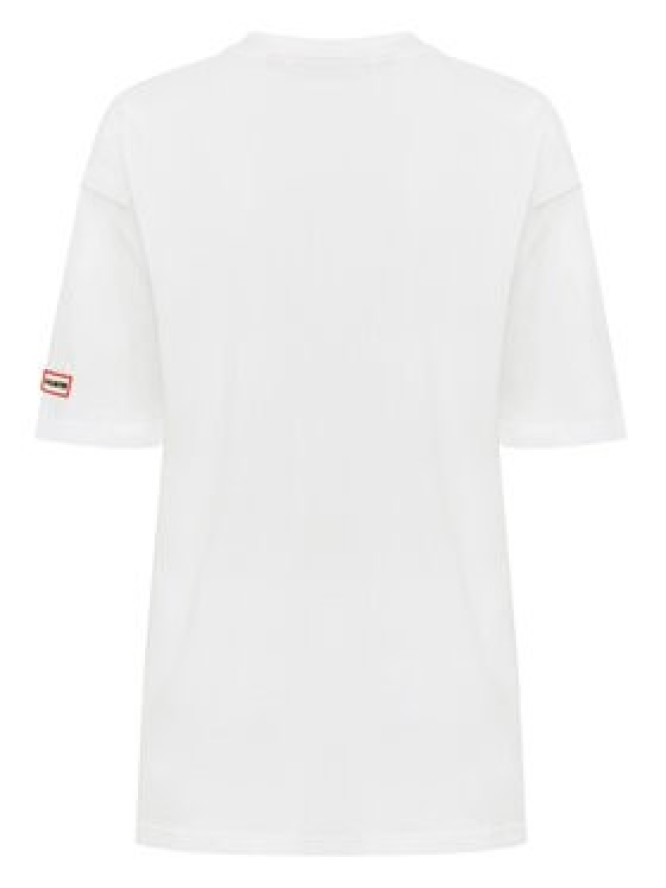 Hunter T-Shirt Abele UNISEX HARU0007251 Biały Regular Fit
