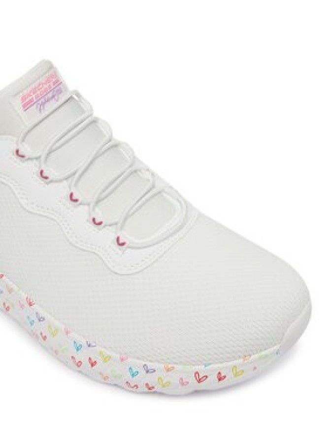 Skechers Sneakersy BOBS Sport Squad Chaos 117249/WHT Biały