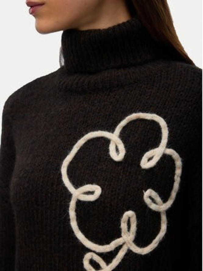 Vero Moda Golf Fatima 10335036 Brązowy Regular Fit