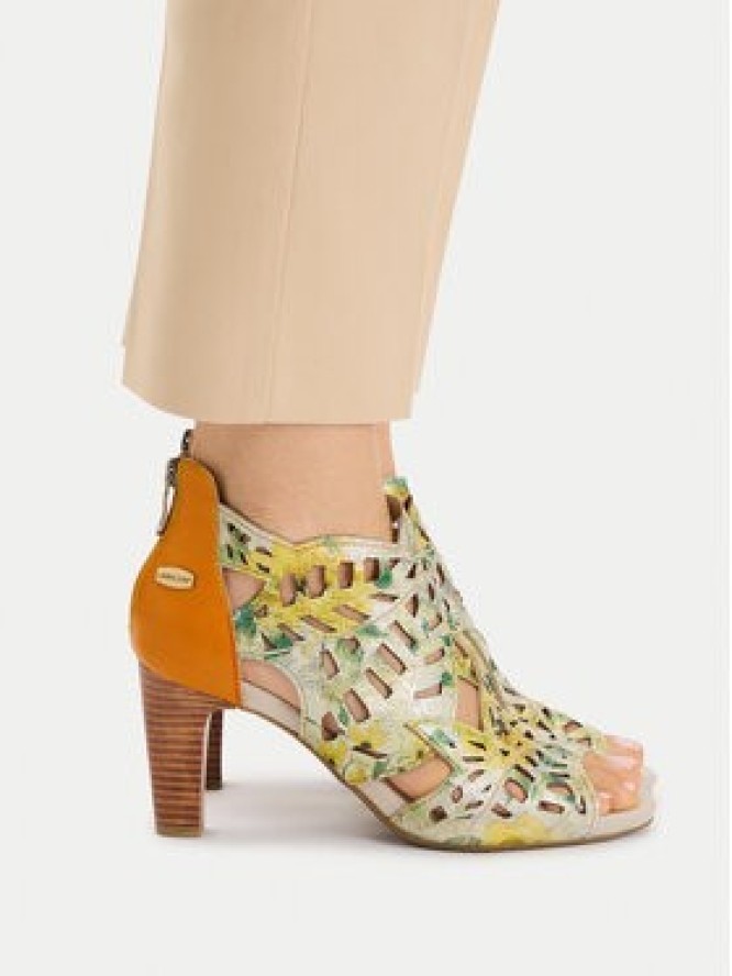 Laura Vita Sandały Albane 048 Żółty