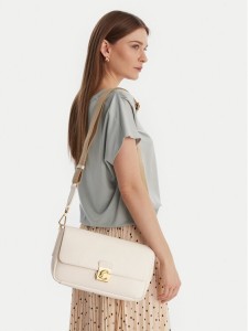 Coccinelle Torebka U4K Coccinelle C-Me Lock E1 U4K 12 01 01 Écru