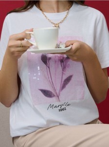 Koszulka z krótkim rękawem - biały