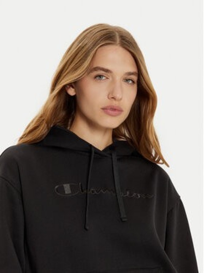 Champion Bluza 117581 Czarny Regular Fit