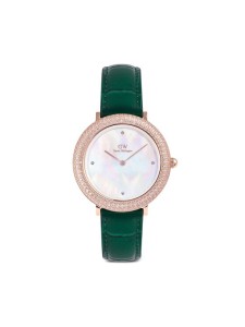 Daniel Wellington Zegarek Crystalline Bezel 32 DW00100826 Różowe złoto