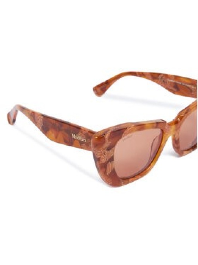Max Mara Okulary przeciwsłoneczne MM0099 56E Brązowy