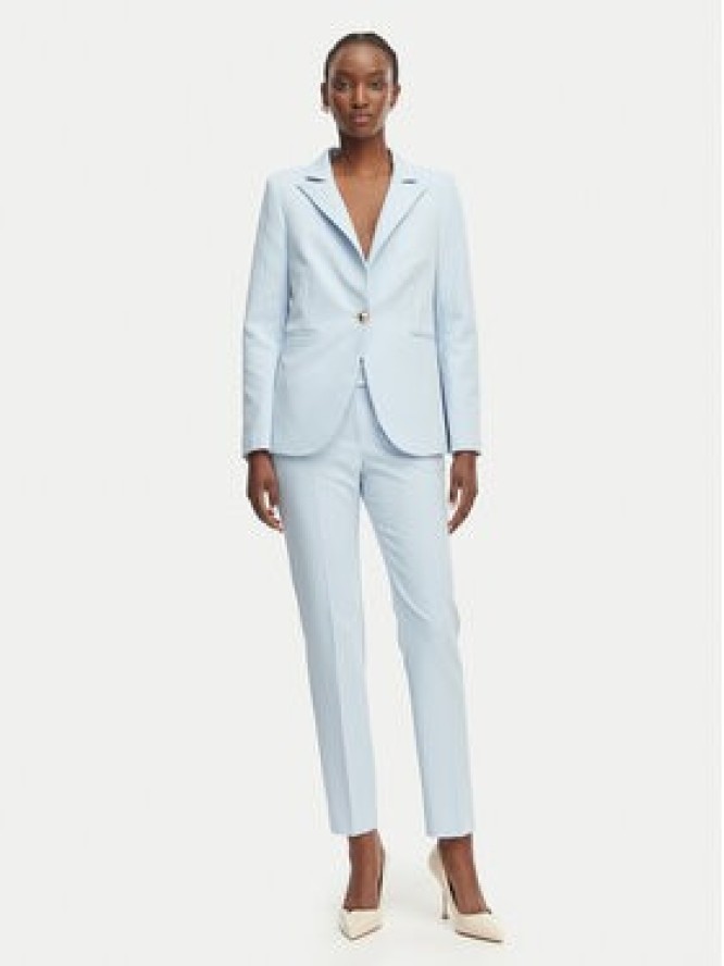 Rinascimento Spodnie materiałowe CFC0128638003 Niebieski jasny Slim Fit