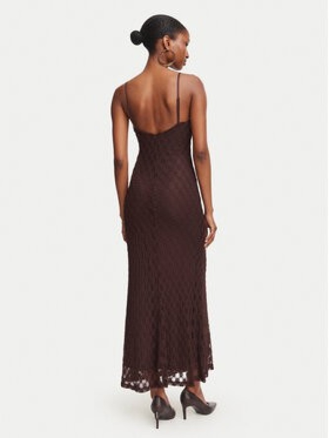 Bardot Sukienka koktajlowa Karla 60457DB Brązowy ciemny Slim Fit