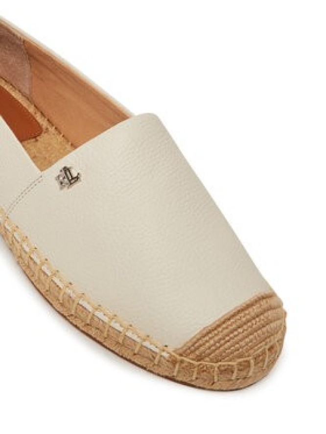LAUREN RALPH LAUREN Espadryle Cameryn IV 802905304003 Biały