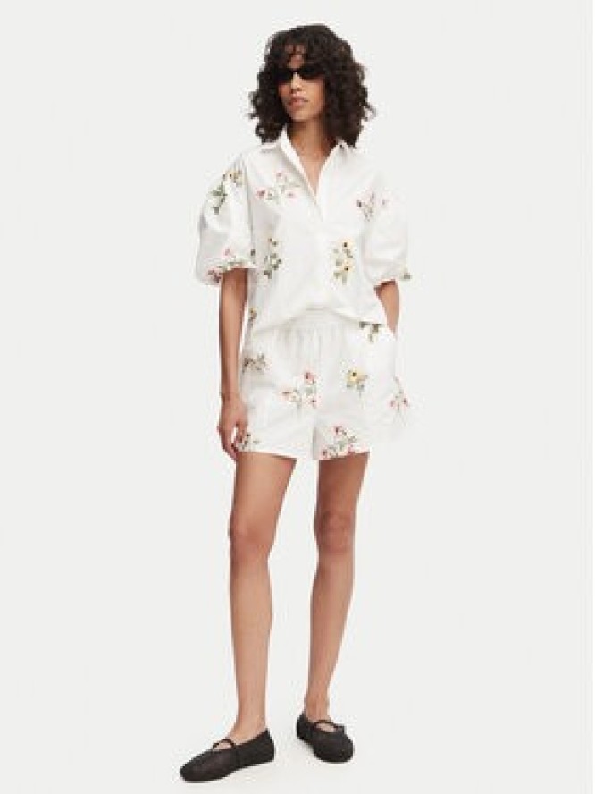 French Connection Koszula Cambria 729G7 Biały Relaxed Fit