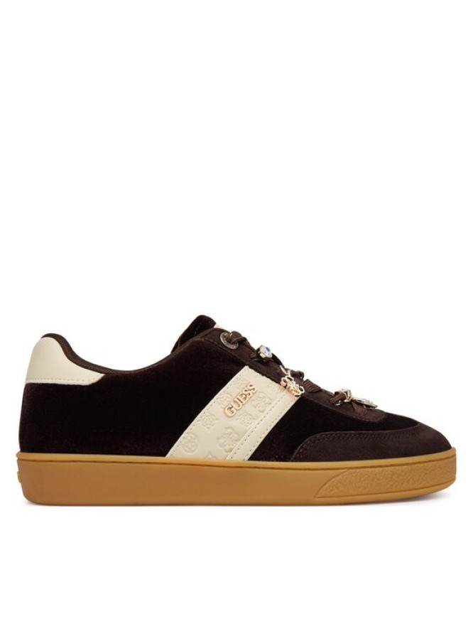 Guess Sneakersy FLFN2A FAB12 Brązowy