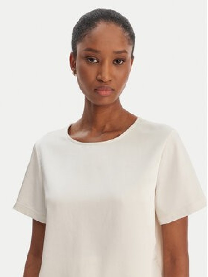 Weekend Max Mara Bluzka Zona 2615941011 Écru Relaxed Fit