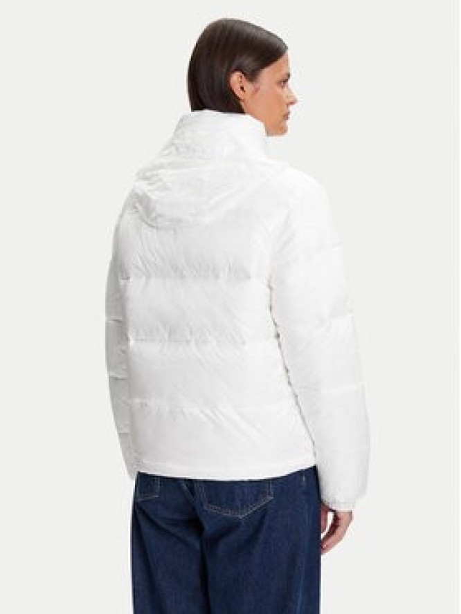 Tommy Jeans Kurtka zimowa DW0DW21619 Biały Relaxed Fit