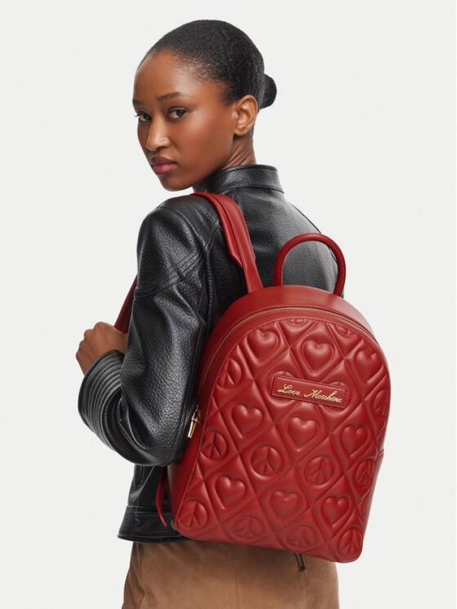 LOVE MOSCHINO Plecak JC4264PP0PKQ0459 Czerwony