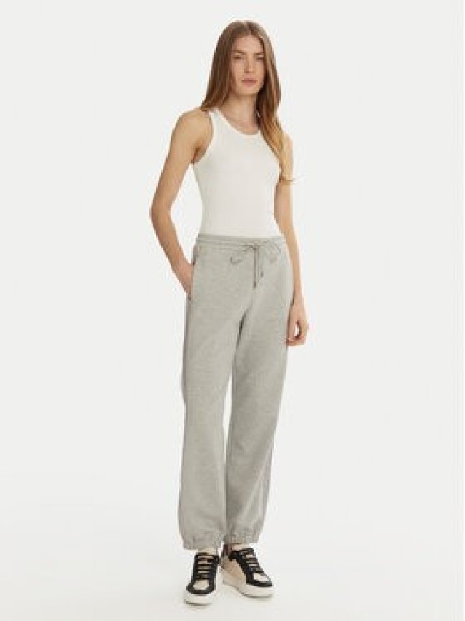 Max Mara Leisure Spodnie dresowe Dudy 2516781107 Szary Regular Fit