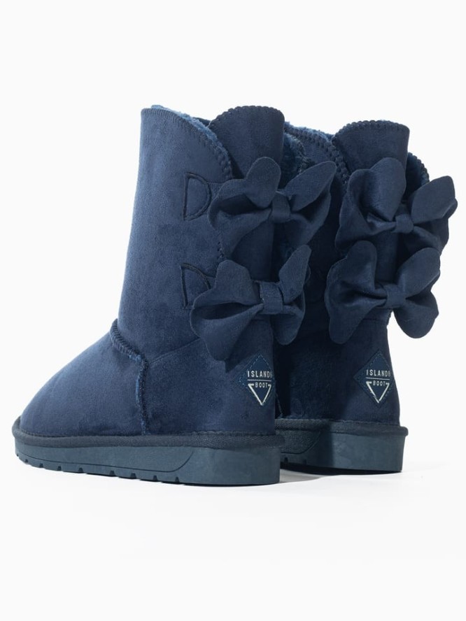 ISLAND BOOT Botki zimowe "Bowie" w kolorze niebieskim rozmiar: 37