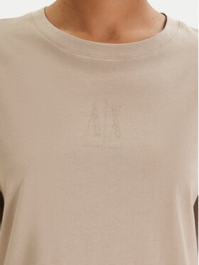 Armani Exchange Sukienka codzienna XW000825 AF10356 U6223 Beżowy Regular Fit