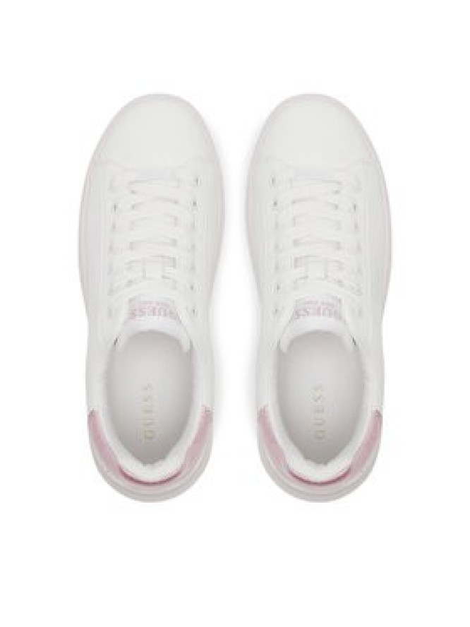 Guess Sneakersy FLJBIN LEA12 Biały
