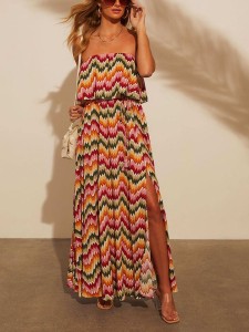 Milan Kiss Sukienka ze wzorem rozmiar: L