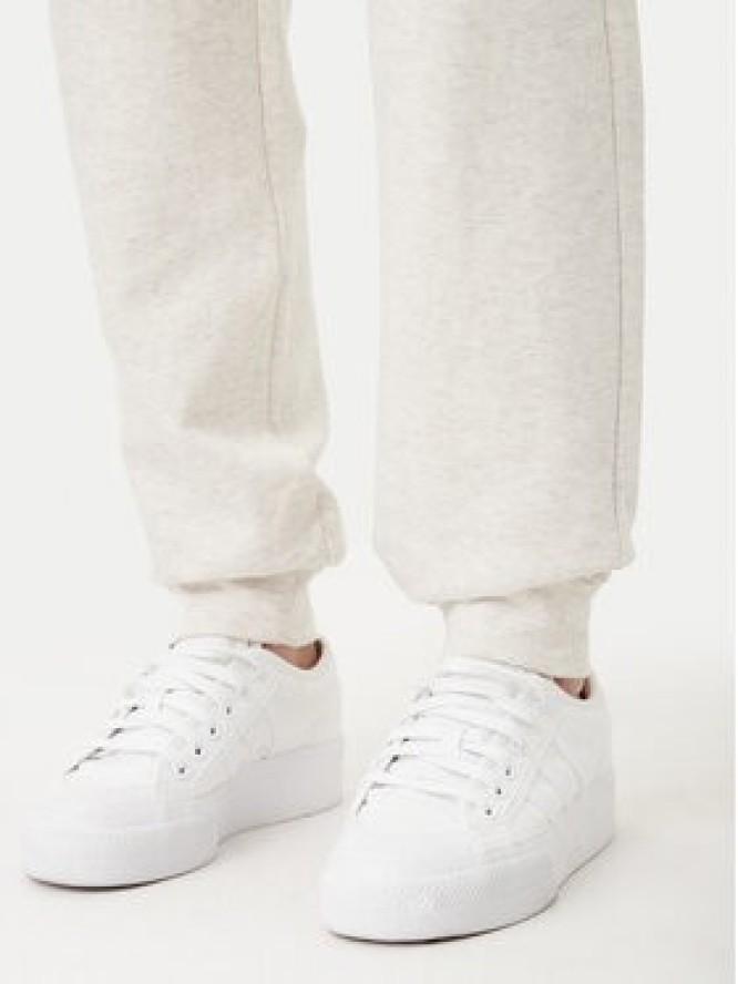 Calvin Klein Underwear Spodnie dresowe 000QS7271E Beżowy Regular Fit