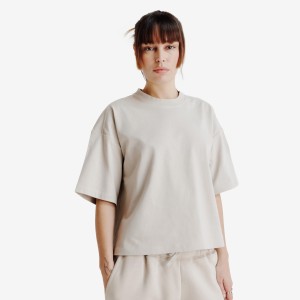 Koszulka oversize damska Elementals typu crop