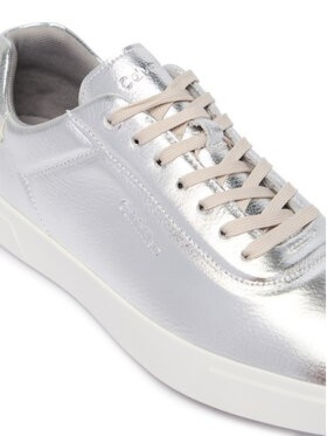 Calvin Klein Sneakersy HW0HW03289 Srebrny