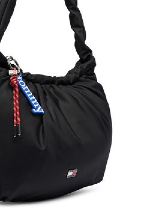Tommy Jeans Torebka Tjw Icon Charms Hobo AW0AW18783 Czarny